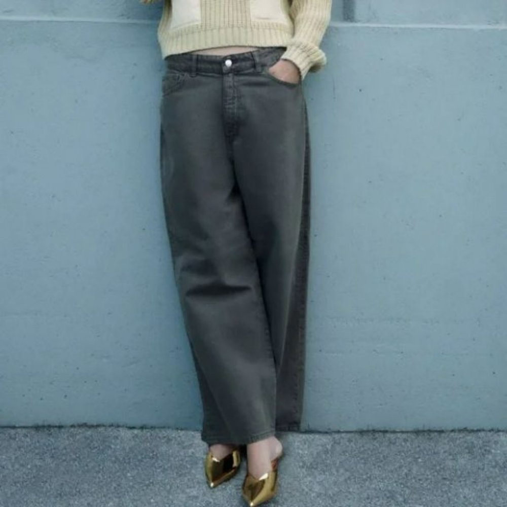 ZARA HEELED METALLIC MULES - Picture 9 of 10